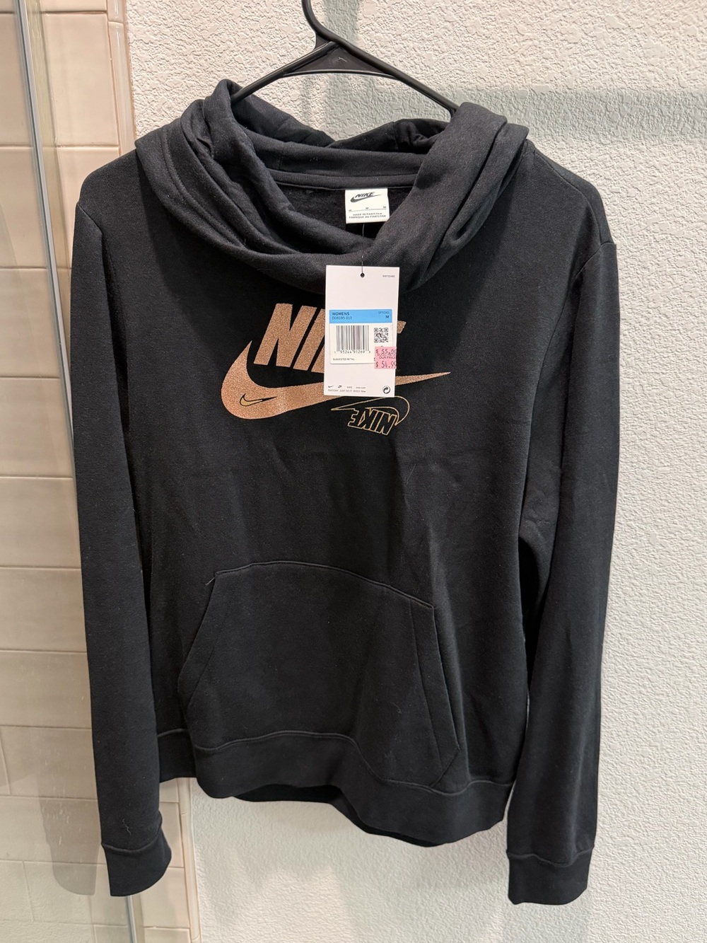 Nike Hoodie with Metallic Logo
